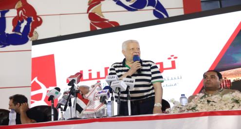 "ولا في دماغي".. مرتضى منصور يعلق على أنباء مفاوضات الأهلي مع إمام عاشور 